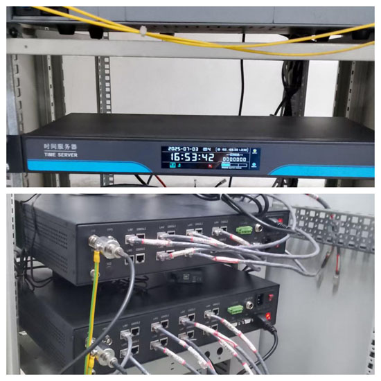 時間同步系統(tǒng)上架圖
